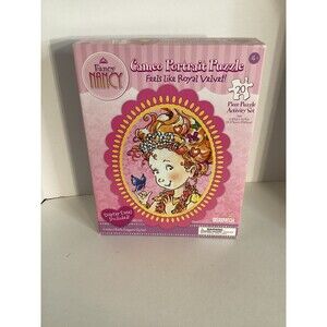 Fancy Nancy Cameo Portrait 20pc Jigsaw Puzzle Briarpatch EUC - VELVET 4+